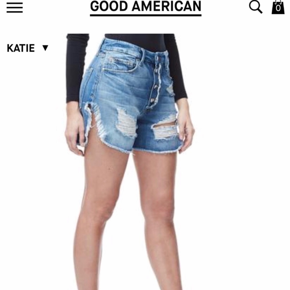 Good American The Bombshell Shorts